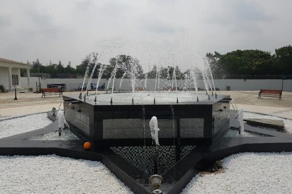 WATER AND CASCADE NOZZLE FOUNTAIN FOR LAGOS STATE GOVERNMENT
